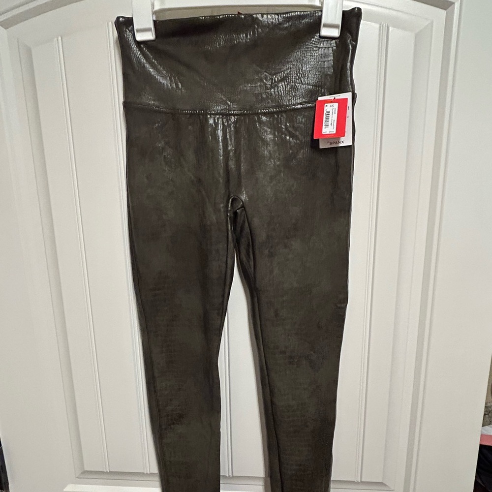 Spanx Crocodile Leggings